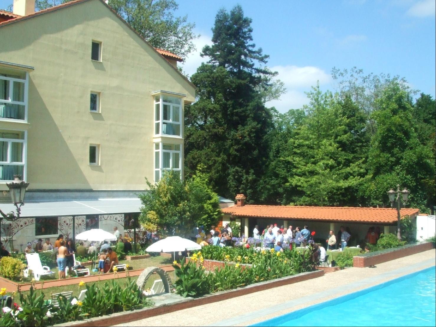 Hotel Balneario De Альседа Экстерьер фото